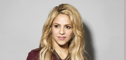 Kolumbijská zpěvačka Shakira.