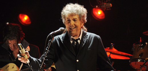 Zpěvák Bob Dylan.