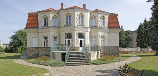 Bauerova vila v Libodřicích.