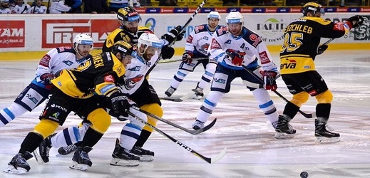 Hokejisté Chomutova porazili v severočeském derby Litvínov.