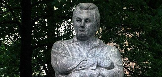 Busta Jaroslava Haška v Lipnici nad Sázavou.