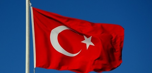 Turecká vlajka.