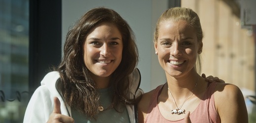 Markéta Nausch Sluková s Barborou Hermannovou si v Haagu na úvodním turnaji sezony Světového okruhu zahrají semifinále (ilustrační foto).