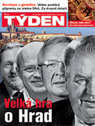 Obálka časopisu TÝDEN číslo 3/2018.