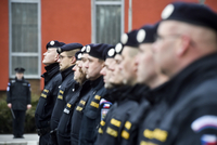 Čeští policisté vyslaní do Srbska a Makedonie. 