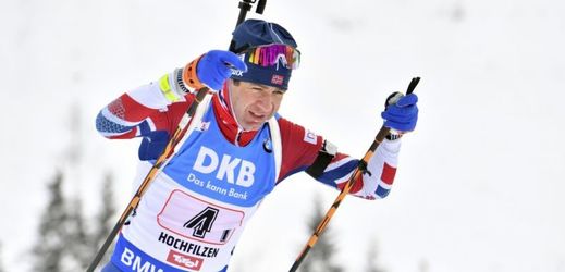 Biatlonista Ole Einar Björndalen. 