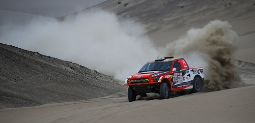 Martin Prokop obsadil ve 4. etapě Rallye Dakar desáté místo.