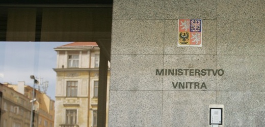Budova ministerstva vnitra v Praze na Letné.