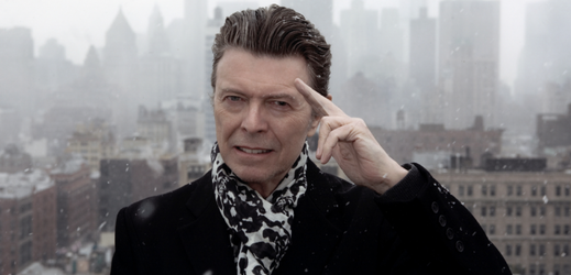 Legendární zpěvák David Bowie.