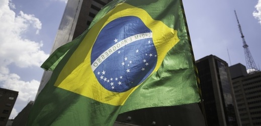Brazilská vlajka. 