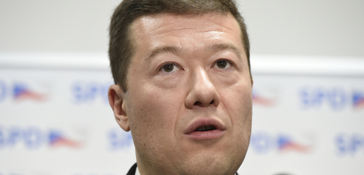 Předseda hnutí SPD Tomio Okamura.