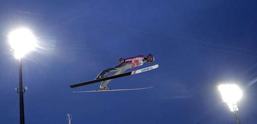 Skokan na lyžích Dušan Kožíšek (ilustrační foto).