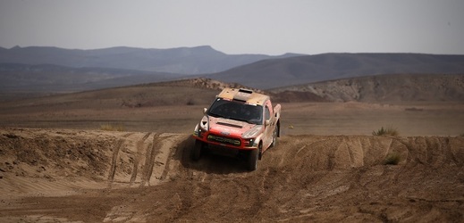 Martin Prokop zajel v osmé etapě Rallye Dakar desátý čas a nadále se drží na sedmém místě průběžného pořadí.