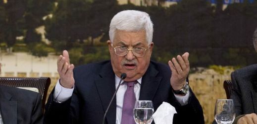 Předseda palestinské samosprávy Mahmúd Abbás.