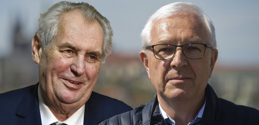 Miloš Zeman (vlevo) a Jiří Drahoš.