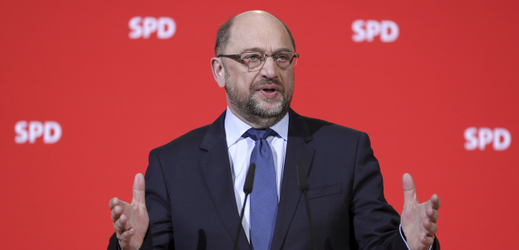 Šéf strany SPD Martin Schulz.