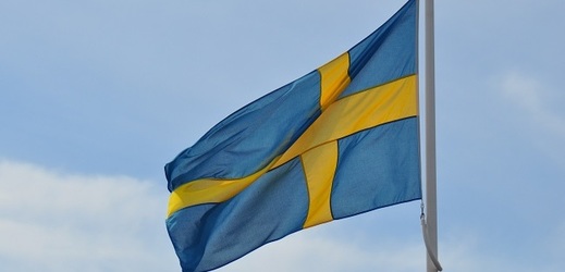 Švédská vlajka.