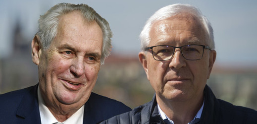 Miloš Zeman a Jiří Drahoš.