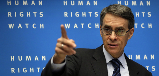 Výkonný ředitel Human Rights Watch Kenneth Roth. 