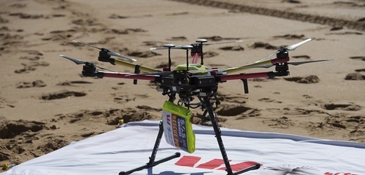 Dron australských záchranářů. 