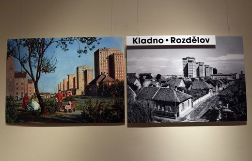 Výstava nese název Bydliště: panelové sídliště - Plány, realizace, bydlení 1945-1989.