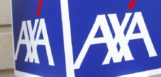 Pojišťovna AXA, logo.