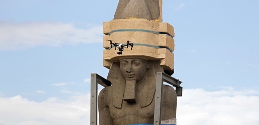 Socha faraona Ramesse II.