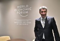 Premiér Andrej Babiš na návštěvě Světového ekonomického fóra v Davosu.