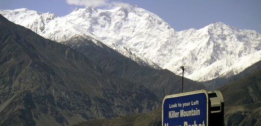 Pákistánská hora Nanga Parba.