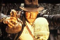 Harrison Ford jako Indiana Jones.