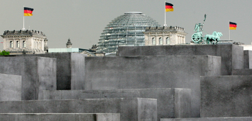 Berlínský památník zavražděných evropských Židů.