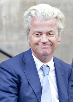 Předseda nizozemské Strany pro svobodu (PVV) Gert Wilders.