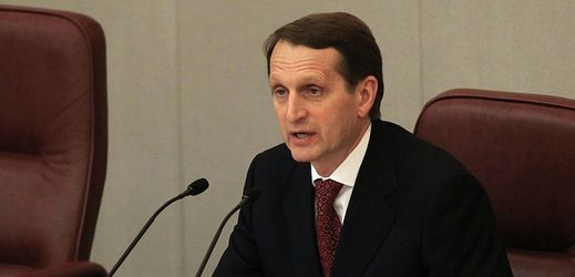 Šéf ruské zahraniční rozvědky (SVR) Sergej Naryškin.