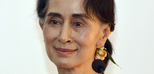 Barmská disidentka a vůdkyně Do Aun Schan Su Ťij.