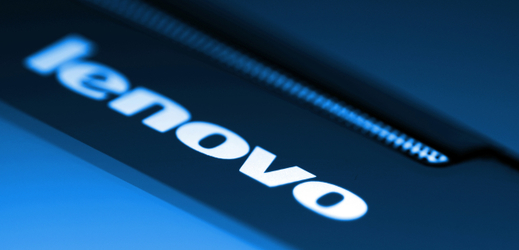 Logo čínské firmy Lenovo.