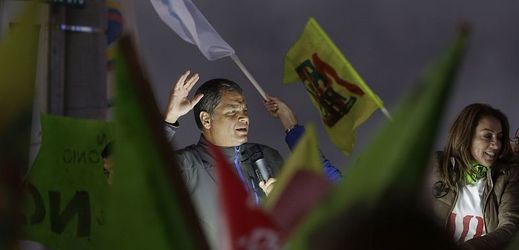Bývalý ekvádorský prezident Rafael Correa.