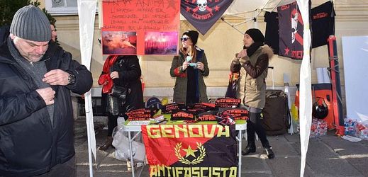 Antifašisté v italském Janově.