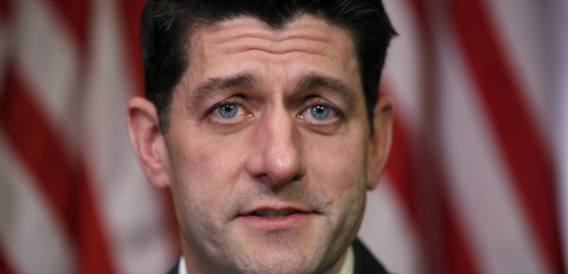 Předseda Sněmovny reprezentantů USA Paul Ryan.