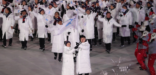 Korejský olympijský tým.