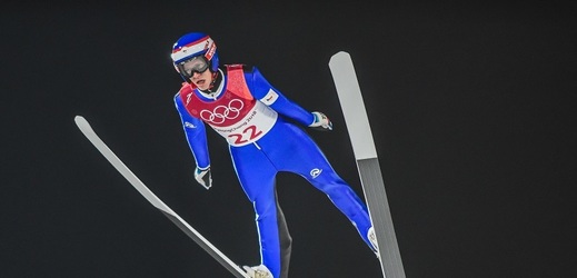 Skokan na lyžích Roman Koudelka a jeho pokus na olympijských hrách.