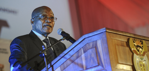 Jacob Zuma, jihoafrický prezident.