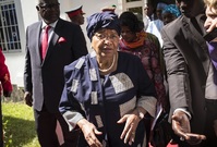 Bývalá liberijská prezidentka Ellen Johnsonová-Sirleafová.