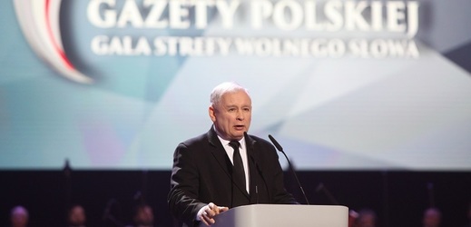 Předseda polské vládní strany Právo a spravedlnost Jaroslaw Kaczyński.