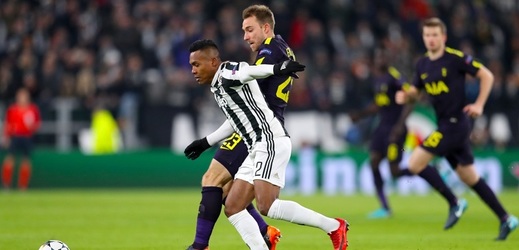 Fotbalisté Juventusu se v osmifinále Ligy mistrů utkali s Tottenhamem.