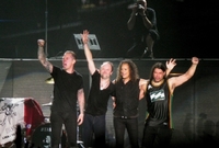 Americká heavymetalová skupina Metallica.