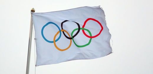 Olympijská vlajka (ilustrační foto).
