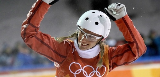 Hanna Huskovová získala svou první olympijskou medaili.