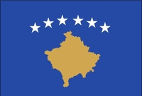 Vlajka Kosova.