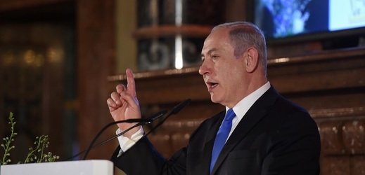 Izraelský premiér Benjamin Netanjahu na mnichovské bezpečnostní konferenci.