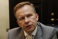 Guvernér centrální banky Ilmárs Rimšévičs.